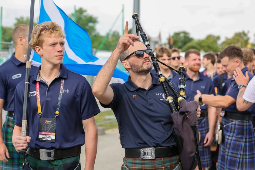 Mecz Polka vs. Cechy i ceremonia otwarcia ME w lacrossie, 9 lipca 2025