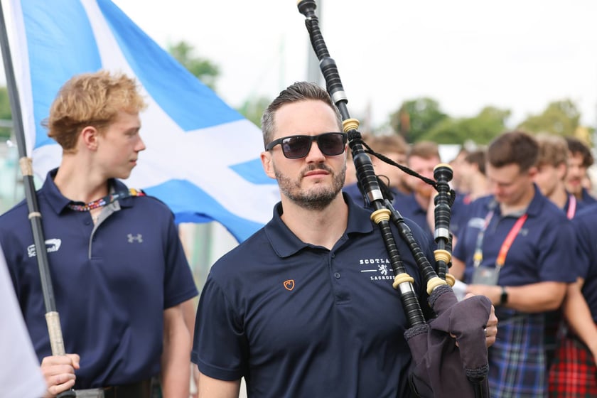 Mecz Polka vs. Cechy i ceremonia otwarcia ME w lacrossie, 9 lipca 2025