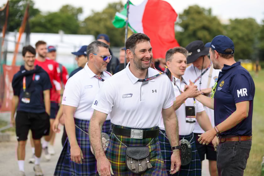 Mecz Polka vs. Cechy i ceremonia otwarcia ME w lacrossie, 9 lipca 2025