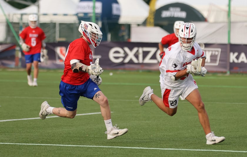 Mecz Polka vs. Cechy i ceremonia otwarcia ME w lacrossie, 9 lipca 2025