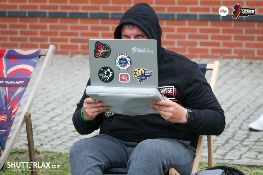 Mecz Polska - Niemcy na na Mistrzostwach Europy Mężczyzn w Lacrosse Wrocław 2025