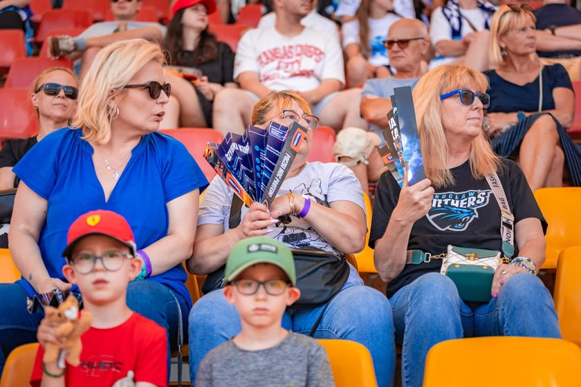 Panthers Wrocław - Vienna Wikings na Stadionie Olimpijskim - 19.07.2025. Zdjęcia z meczu oraz kibiców