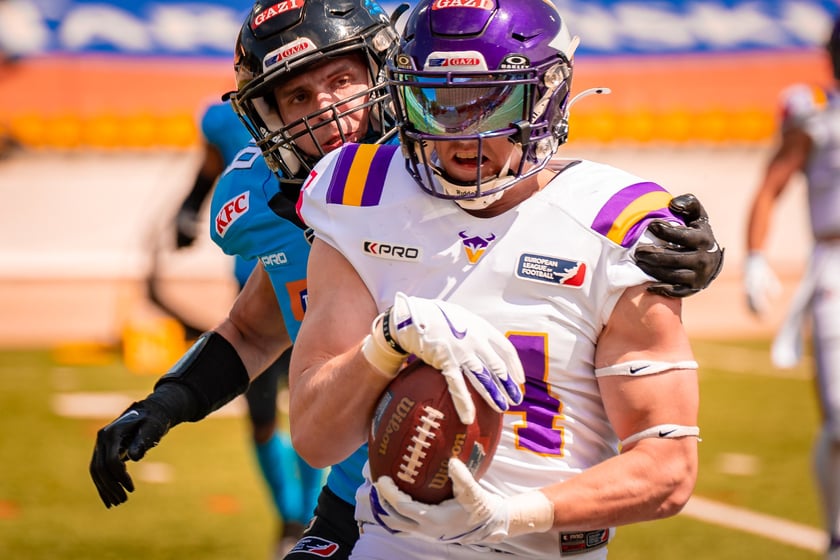 Panthers Wrocław - Vienna Wikings na Stadionie Olimpijskim - 19.07.2025. Zdjęcia z meczu oraz kibiców