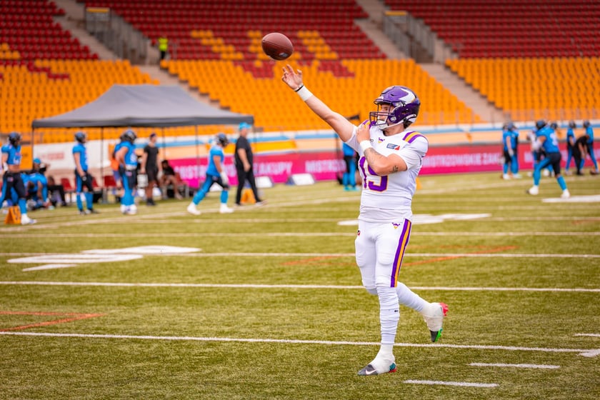 Panthers Wrocław - Vienna Wikings na Stadionie Olimpijskim - 19.07.2025. Zdjęcia z meczu oraz kibiców
