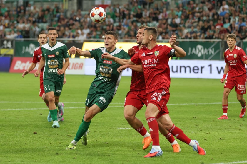 Mecz Śląska Wrocław z Miedzią Legnica