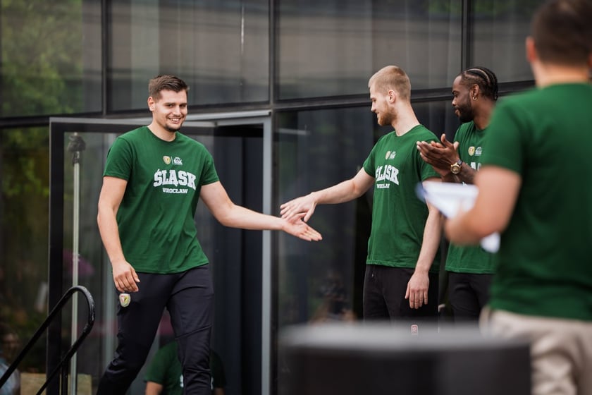 Prezentacja koszykarskiego Śląska Wrocław przed sezonem