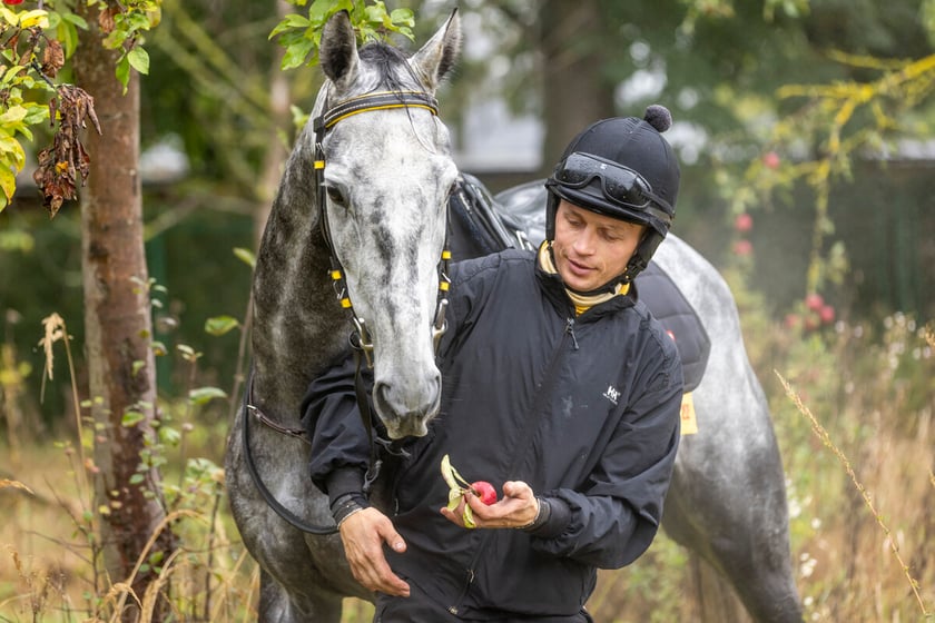 Paweł Pałczyński i Jadmir przygotowujący się do Crystal Cup. Wrocław, październik 2025