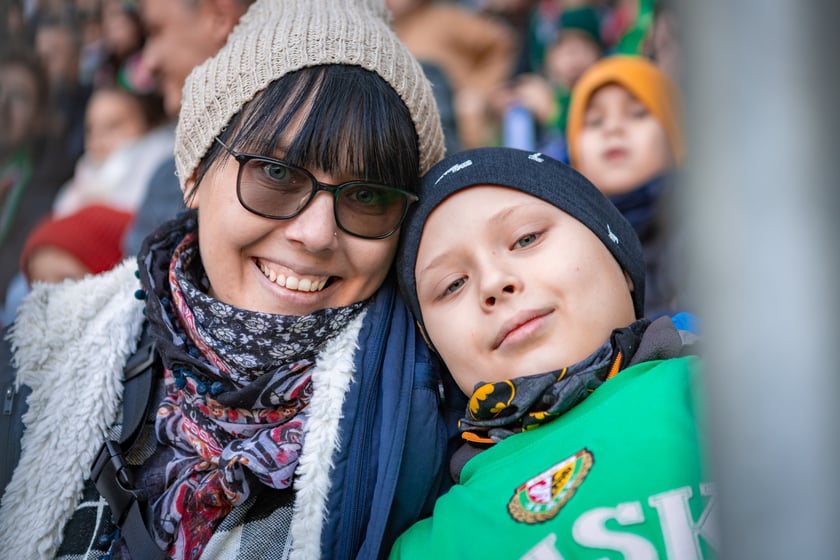 Śląsk Wrocław - Stal Mielec. Zdjęcia kibiców (19.10.2025)