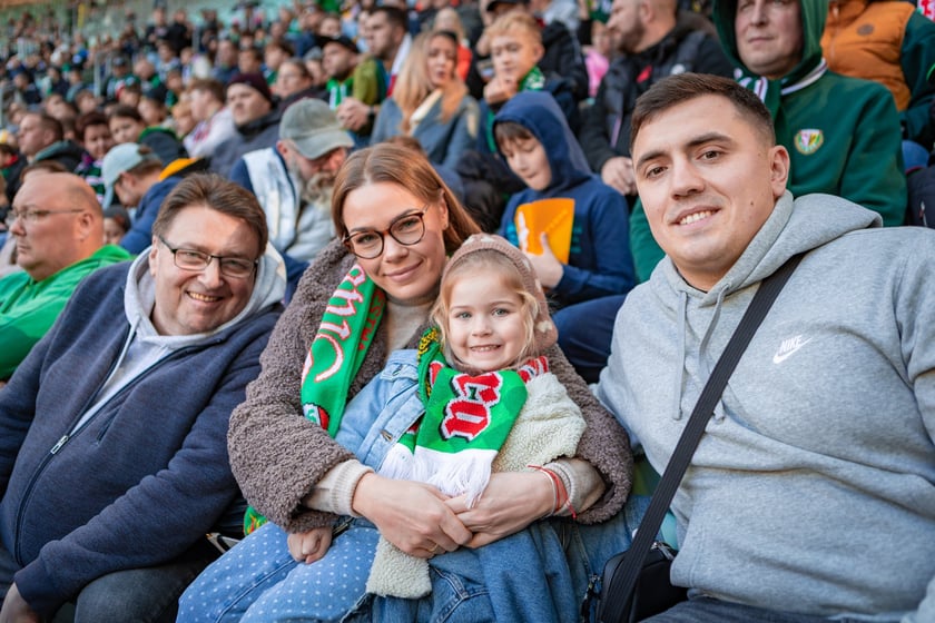 Śląsk Wrocław - Stal Mielec. Zdjęcia kibiców (19.10.2025)