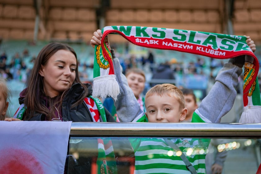 Śląsk Wrocław - Stal Mielec. Zdjęcia kibiców (19.10.2025)