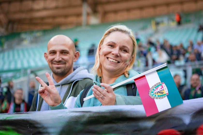 Śląsk Wrocław - Stal Mielec. Zdjęcia kibiców (19.10.2025)