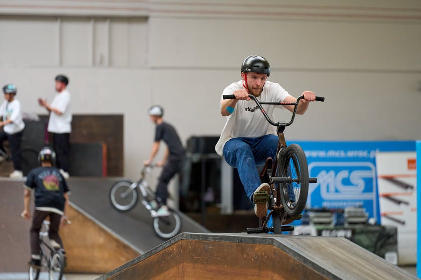 Zawodnicy z Polski i Europy podczas eliminacji BMX Freestyle Contest 2025