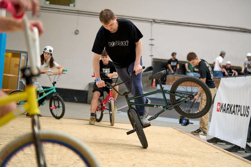 Zawodnicy z Polski i Europy podczas eliminacji BMX Freestyle Contest 2025