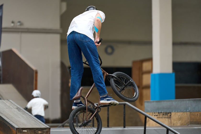 Zawodnicy z Polski i Europy podczas eliminacji BMX Freestyle Contest 2025
