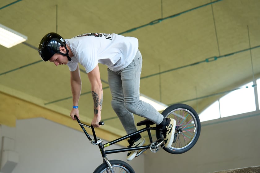Zawodnicy z Polski i Europy podczas eliminacji BMX Freestyle Contest 2025