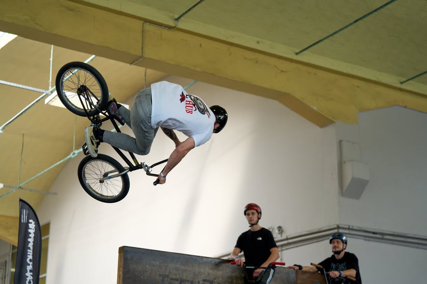 Zawodnicy z Polski i Europy podczas eliminacji BMX Freestyle Contest 2025