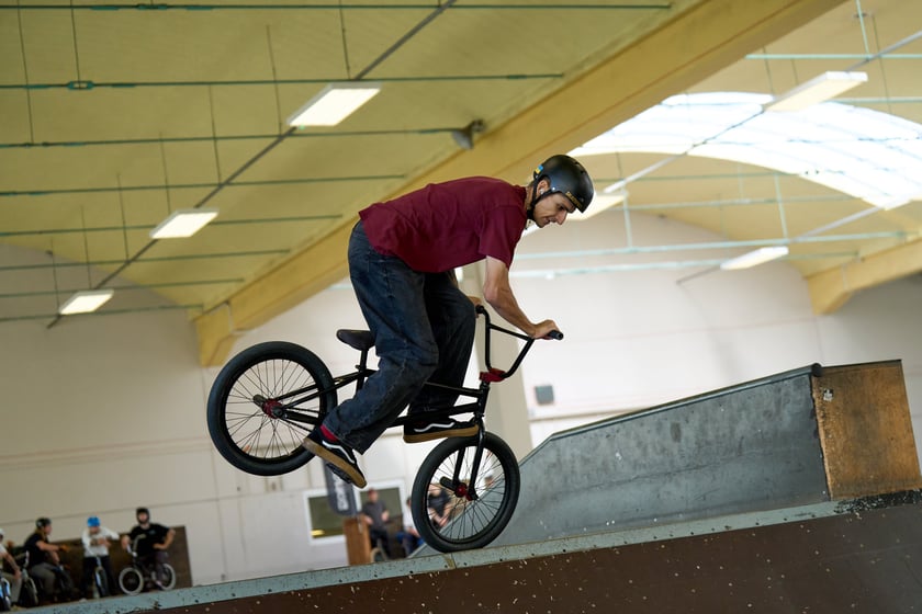 Zawodnicy z Polski i Europy podczas eliminacji BMX Freestyle Contest 2025