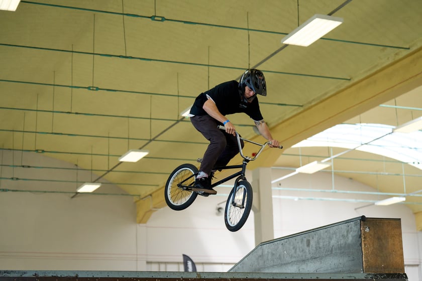 Zawodnicy z Polski i Europy podczas eliminacji BMX Freestyle Contest 2025