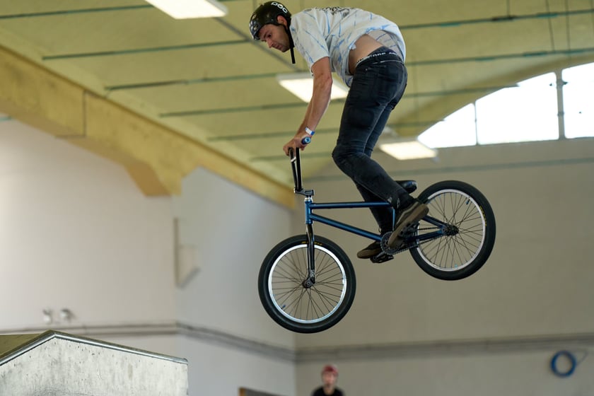 Zawodnicy z Polski i Europy podczas eliminacji BMX Freestyle Contest 2025