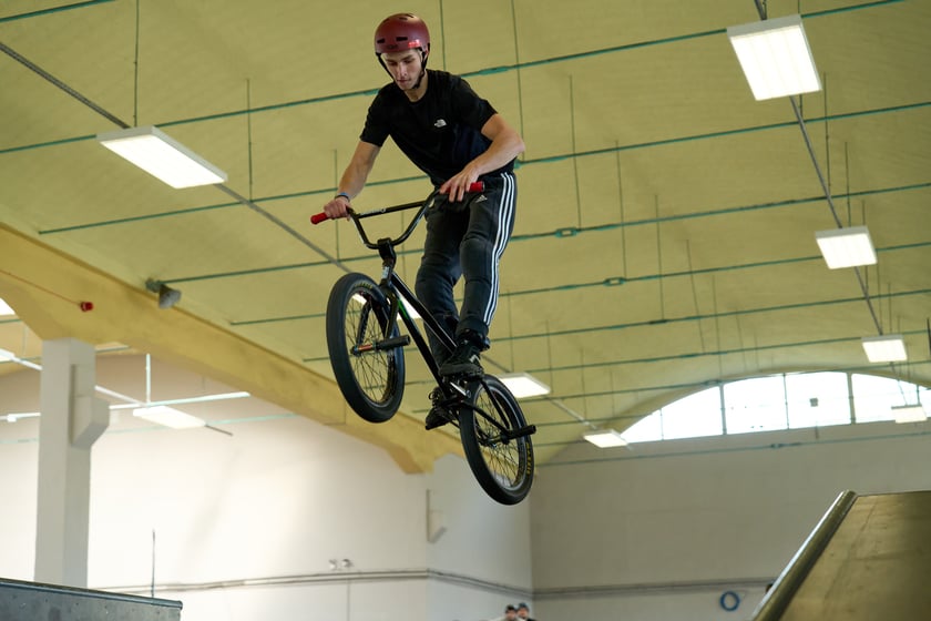 Zawodnicy z Polski i Europy podczas eliminacji BMX Freestyle Contest 2025