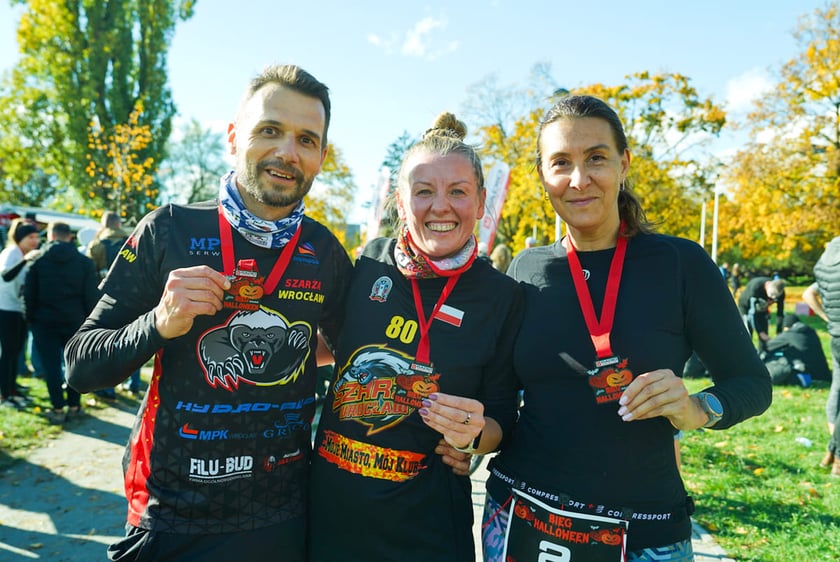 Halloweenowy bieg Radia Wrocław. Park Skowroni, 26.10.2025