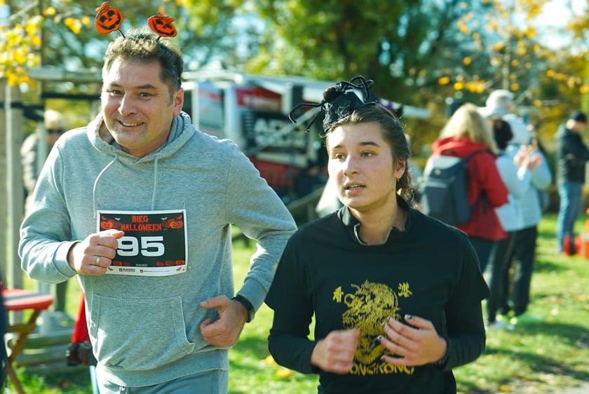 Halloweenowy bieg Radia Wrocław. Park Skowroni, 26.10.2025