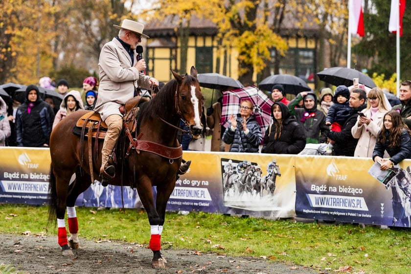 Ostatni dzień wyścigowy 11 listopada na wrocławskich Partynicach