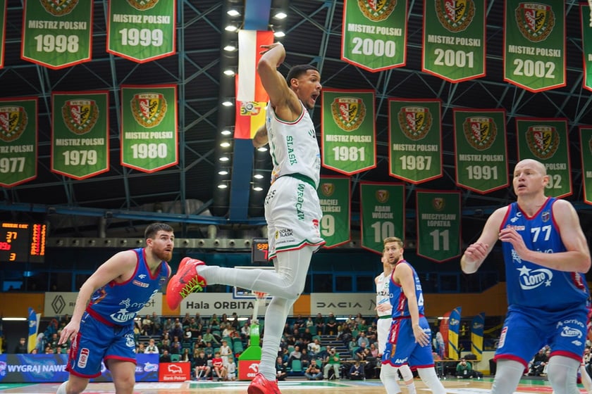 Śląsk kontra Twarde Pierniki, 7 grudnia 2025, hala Orbita