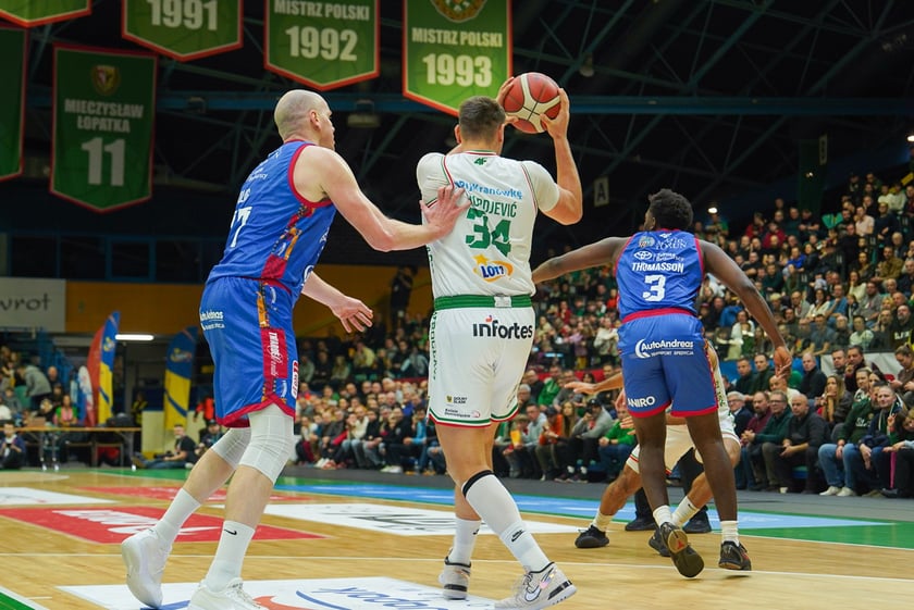 Śląsk kontra Twarde Pierniki, 7 grudnia 2025, hala Orbita