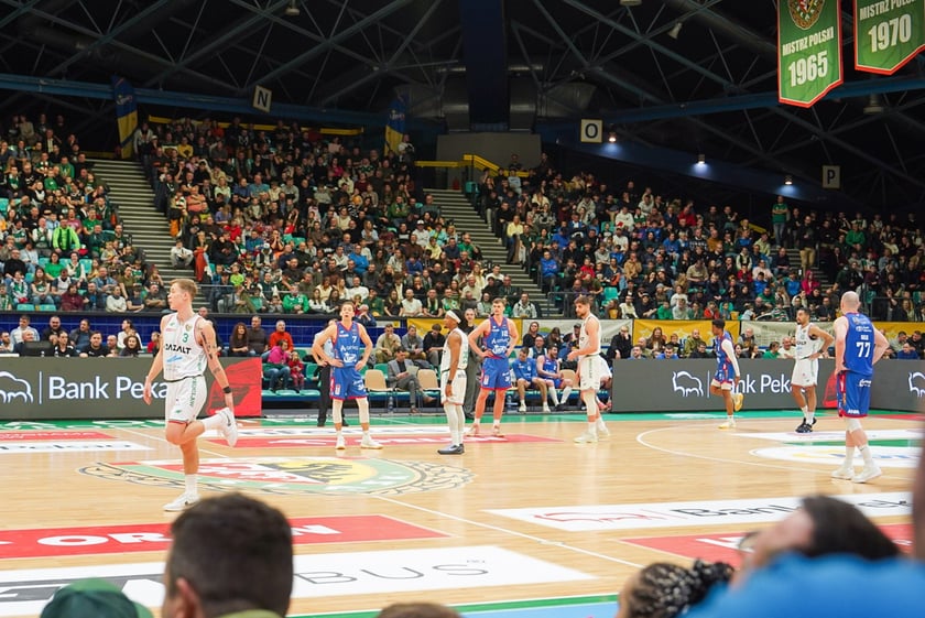 Śląsk kontra Twarde Pierniki, 7 grudnia 2025, hala Orbita