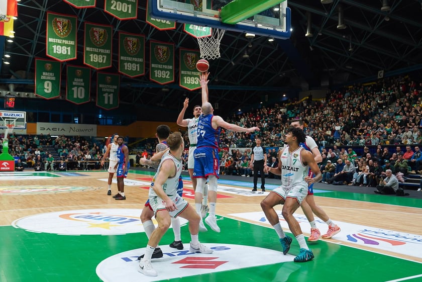 Śląsk kontra Twarde Pierniki, 7 grudnia 2025, hala Orbita