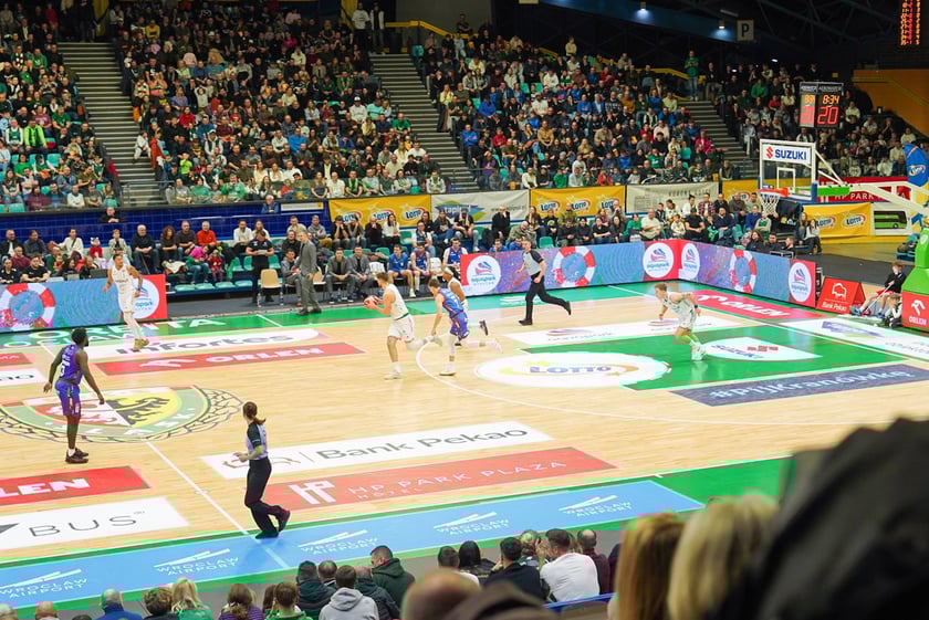 Śląsk kontra Twarde Pierniki, 7 grudnia 2025, hala Orbita