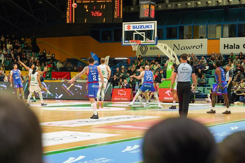 Śląsk kontra Twarde Pierniki, 7 grudnia 2025, hala Orbita