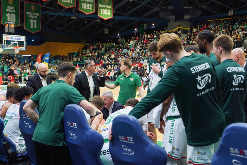 Śląsk kontra Twarde Pierniki, 7 grudnia 2025, hala Orbita