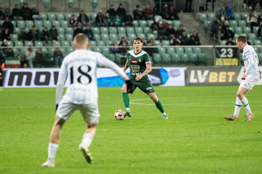 Mecz Śląsk Wrocław - Stal Rzeszów na Tarczyński Arena 8 grudnia 2025 r.