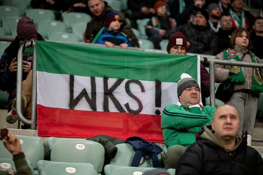 Mecz Śląsk Wrocław - Stal Rzeszów na Tarczyński Arena 8 grudnia 2025 r.