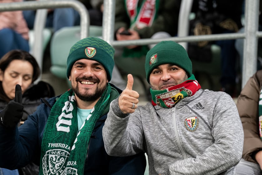 Mecz Śląsk Wrocław - Stal Rzeszów na Tarczyński Arena 8 grudnia 2025 r.