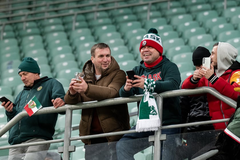 Mecz Śląsk Wrocław - Stal Rzeszów na Tarczyński Arena 8 grudnia 2025 r.
