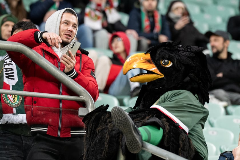 Mecz Śląsk Wrocław - Stal Rzeszów na Tarczyński Arena 8 grudnia 2025 r.