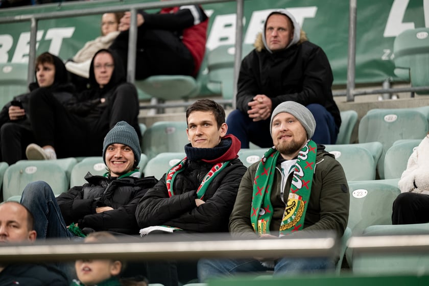 Mecz Śląsk Wrocław - Stal Rzeszów na Tarczyński Arena 8 grudnia 2025 r.