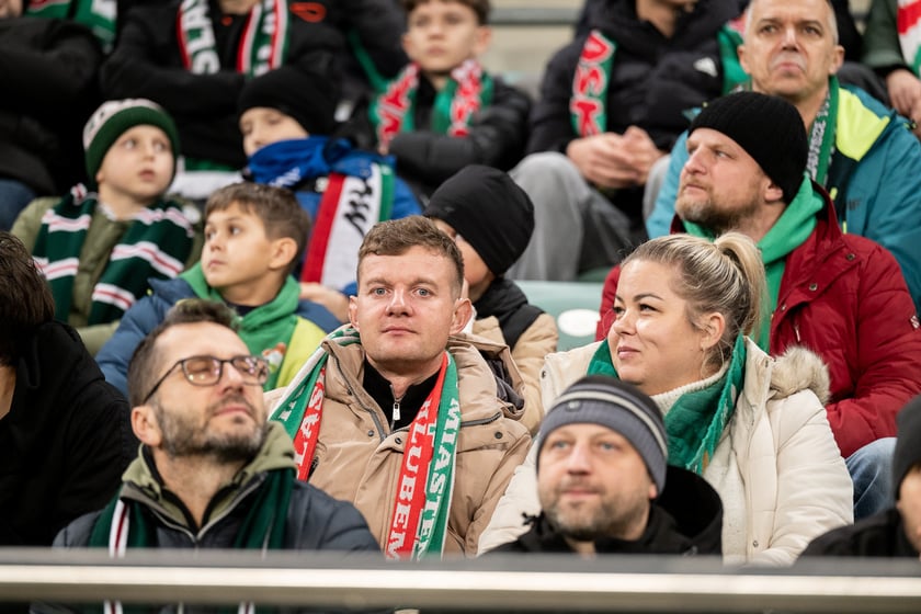 Mecz Śląsk Wrocław - Stal Rzeszów na Tarczyński Arena 8 grudnia 2025 r.