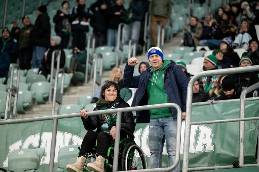 Mecz Śląsk Wrocław - Stal Rzeszów na Tarczyński Arena 8 grudnia 2025 r.