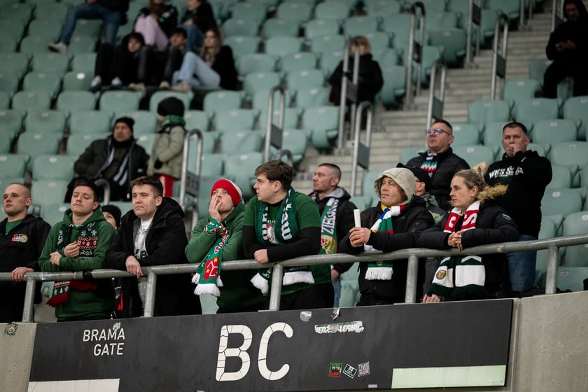 Mecz Śląsk Wrocław - Stal Rzeszów na Tarczyński Arena 8 grudnia 2025 r.