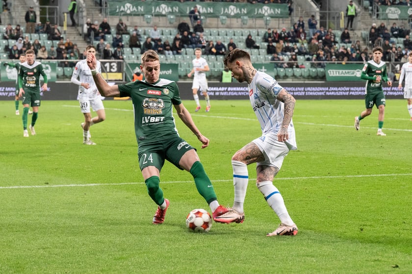 Mecz Śląsk Wrocław - Stal Rzeszów na Tarczyński Arena 8 grudnia 2025 r.