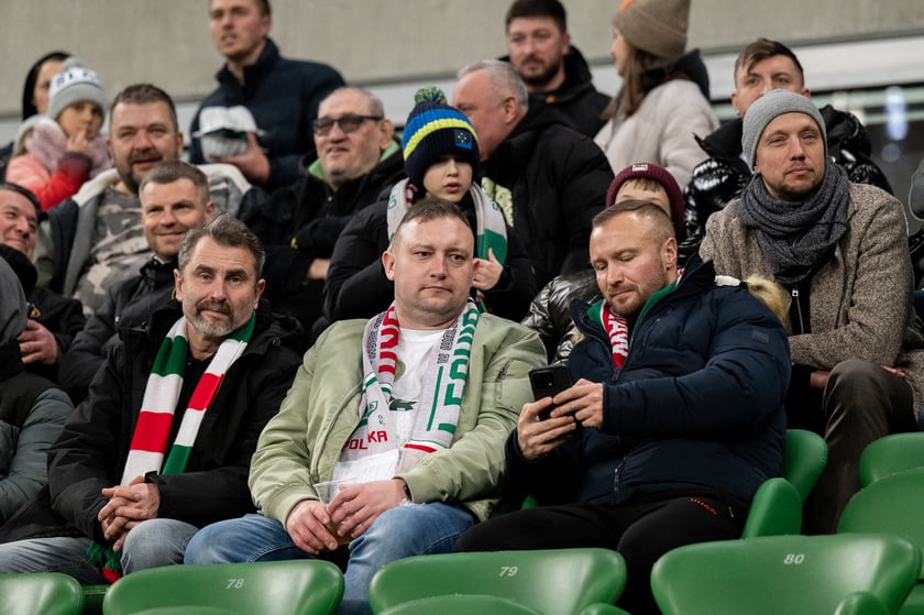 Mecz Śląsk Wrocław - Stal Rzeszów na Tarczyński Arena 8 grudnia 2025 r.