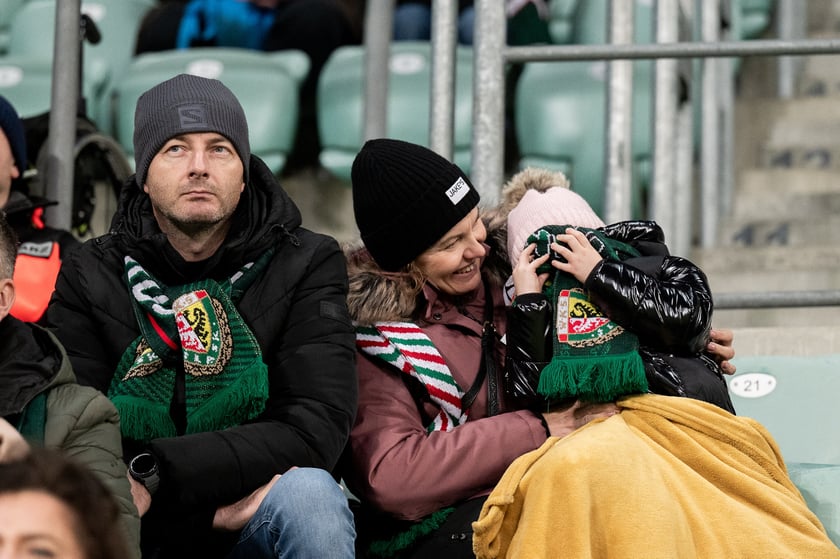 Mecz Śląsk Wrocław - Stal Rzeszów na Tarczyński Arena 8 grudnia 2025 r.