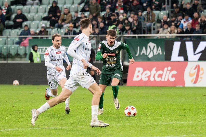 Mecz Śląsk Wrocław - Stal Rzeszów na Tarczyński Arena 8 grudnia 2025 r.