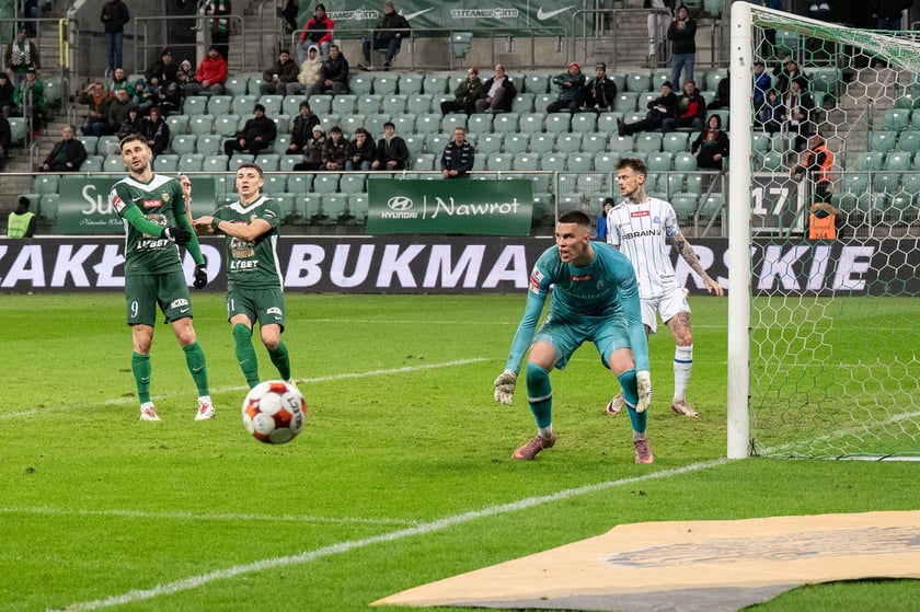 Mecz Śląsk Wrocław - Stal Rzeszów na Tarczyński Arena 8 grudnia 2025 r.