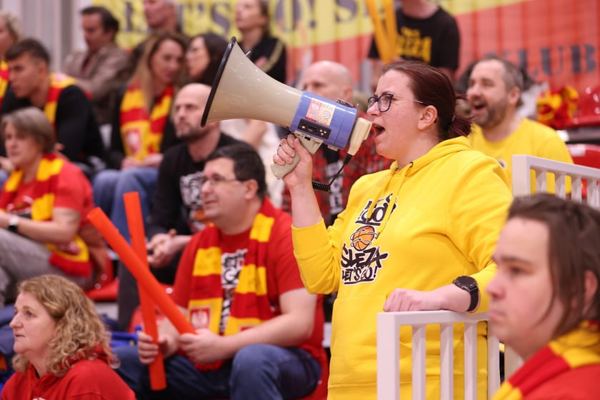 Zdjęcia kibiców z meczu Ślęza Wrocław - Energa Toruń - 27.12.2025 r.