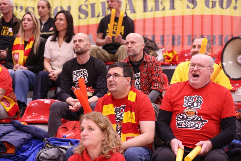 Zdjęcia kibiców z meczu Ślęza Wrocław - Energa Toruń - 27.12.2025 r.